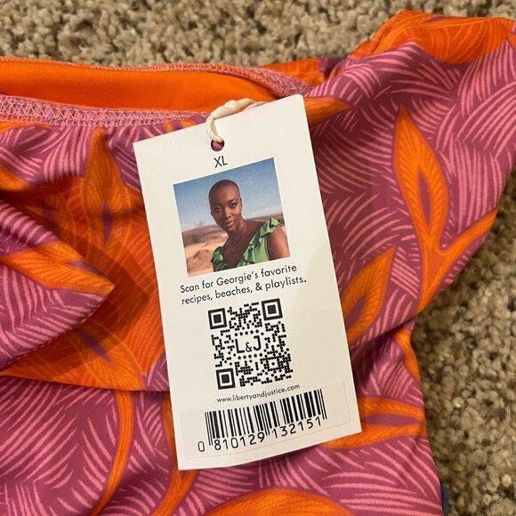 NWT one should liberty and justice swim top - Picture 3 of 3